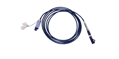 Foto del prodotto cavo in fibra ottica elettroottico (EO) Raman con connettore EO e sonda Rxn-10