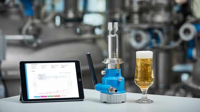 Le moniteur de fermentation QWX43 aide les brasseurs à contrôler le processus de fermentation de la bière.