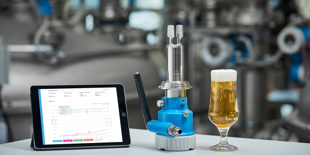 Der Gärungsmonitor QWX43 hilft Brauern bei der Kontrolle des Gärungsprozesses von Bier