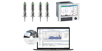 iTHERM TrustSens Kalibrierungsüberwachung mit Memograph M RSG45 und FDM-Software