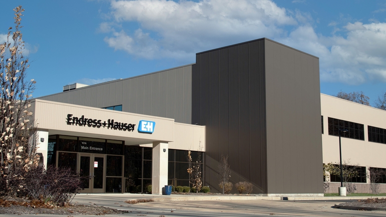 Edificio di Endress+Hauser Optical Analysis ad Ann Arbor, Michigan.