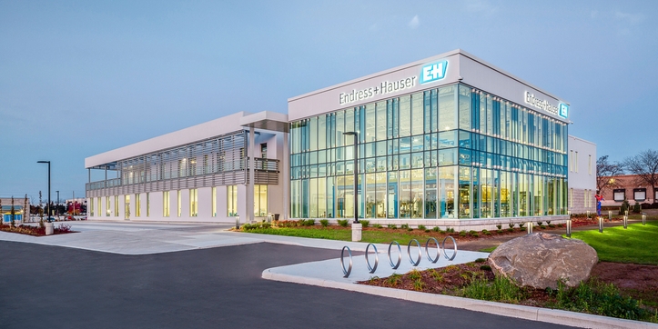 Le nouveau centre d'expérience client d'Endress+Hauser à Burlington, Canada (Ontario)