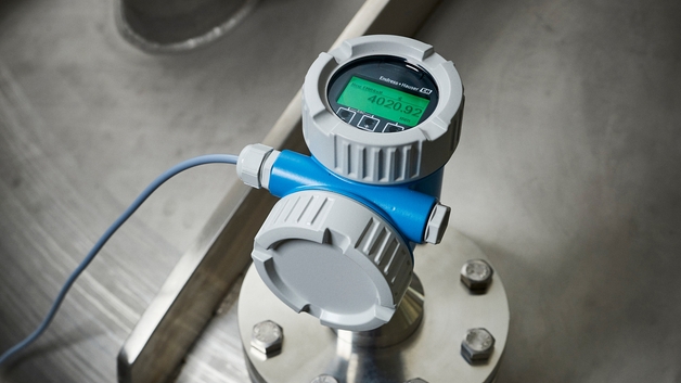 Key Visual Micropilot 80 GHz radar sensor