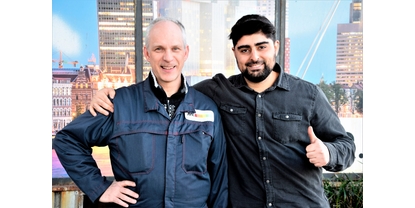 Richard Kooijmans et Hadji Cifci d'AVR Waste à Rotterdam