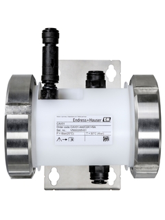 Durchflussarmatur CAV01 für den optischen Sensor CAS51D und das Spektrometer CAS80E