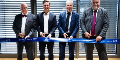 Inauguration du nouveau bâtiment administratif de Liquid analysis à Gerlingen