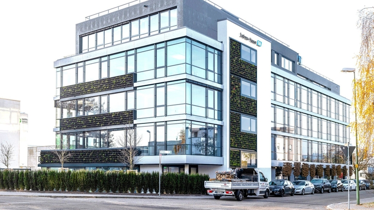 Endress+Hauser ha investito circa dieci milioni di euro nel nuovo edificio di Gerlingen.