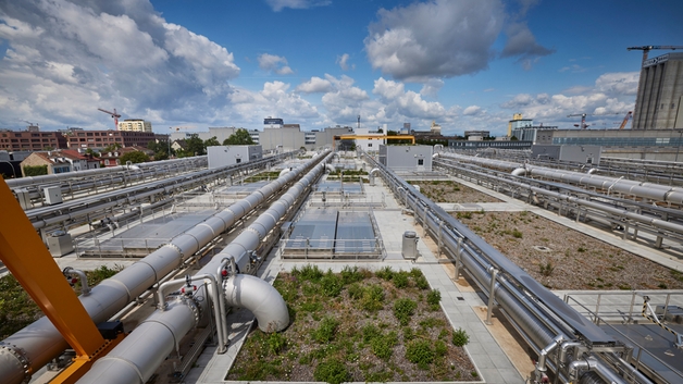 SBR-Kläranlage Basel, Schweiz