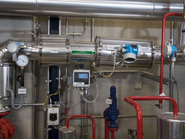 Circuiti di vapore e acqua calda ad alta pressione, Prowirl 200 con rilevamento del vapore umido