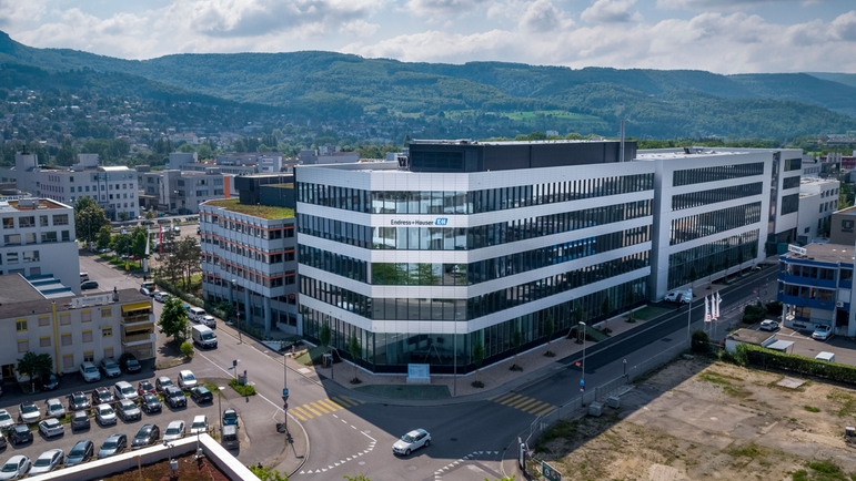 Endress+Hauser Flow in Reinach.