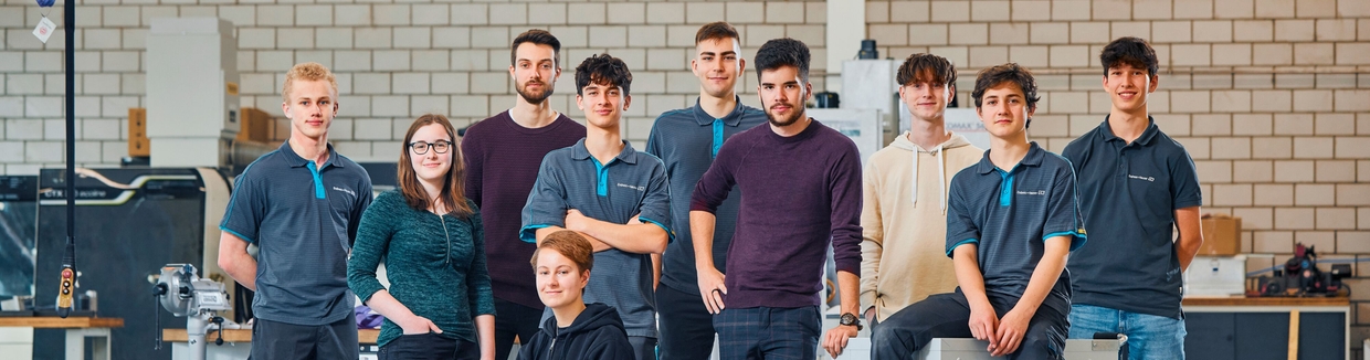 Gruppenbild  - Ausbildung bei Endress+Hauser